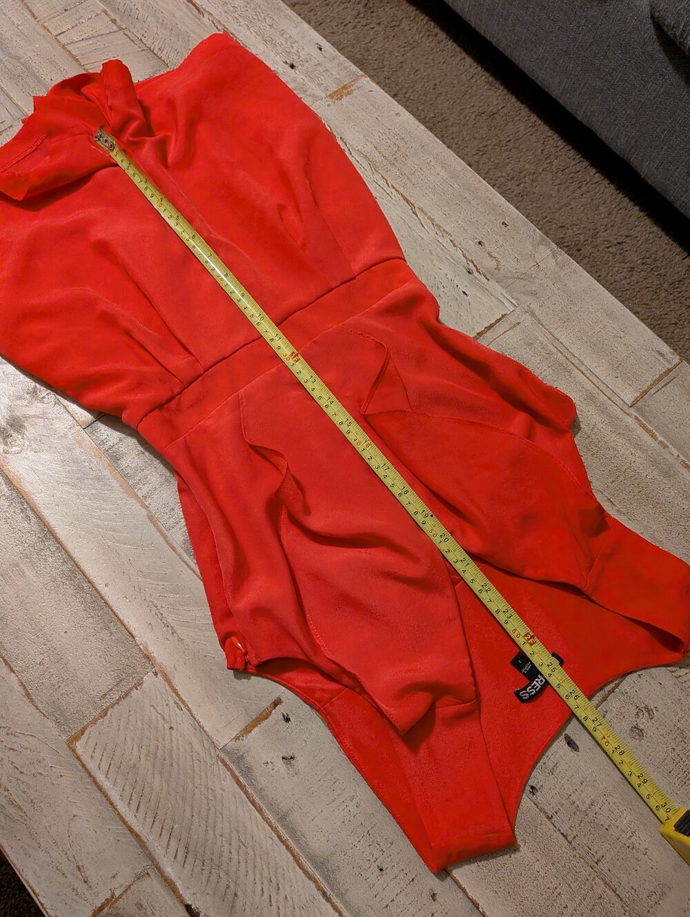 Express Pink Ruffle Romper 2 - Picture 10 of 12